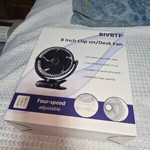 BIVBTP 8" CLIP ON DESK FAN RECHARGE